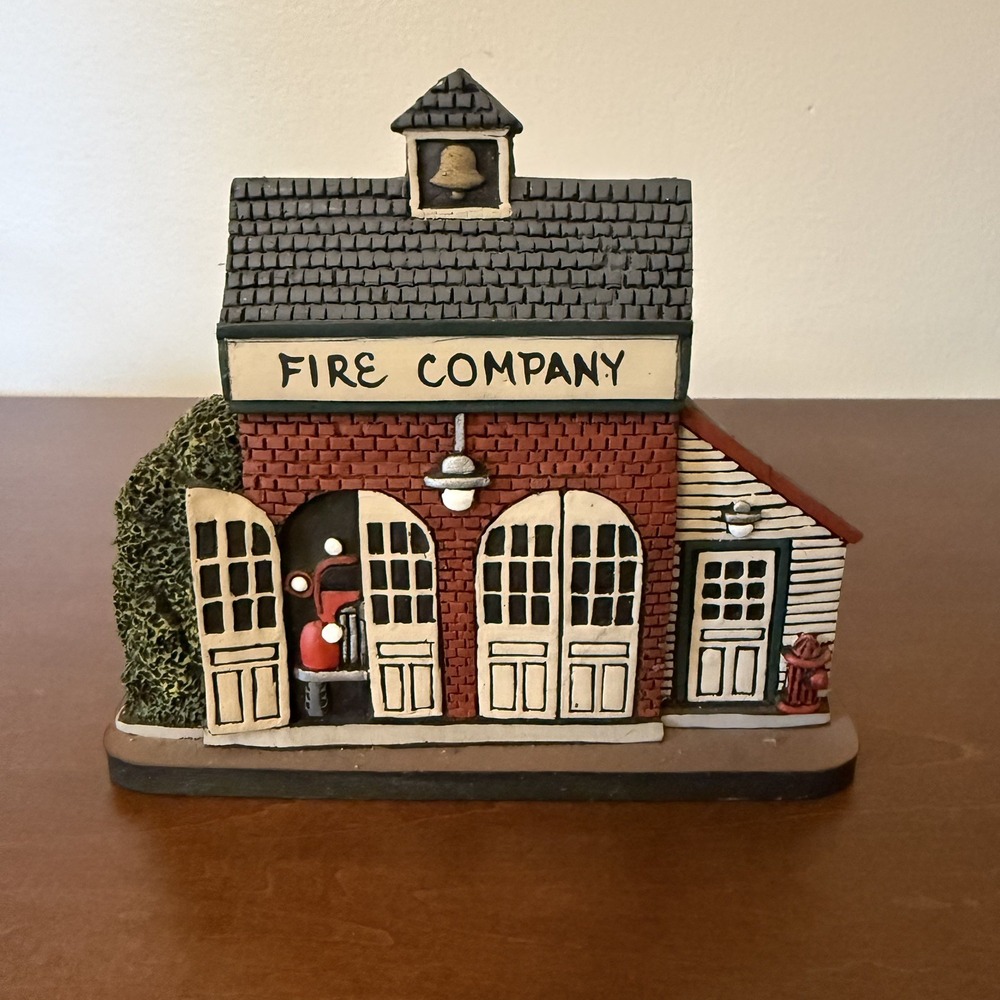 Fire Company Marlene Whiting Signed and Numbered 249 Brandywine Collectibles